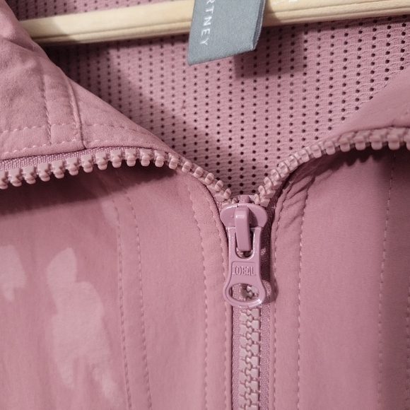 Adidas x Stella McCartney Performance Track Jacket in Blush Mauve - Picture 9 of 15
